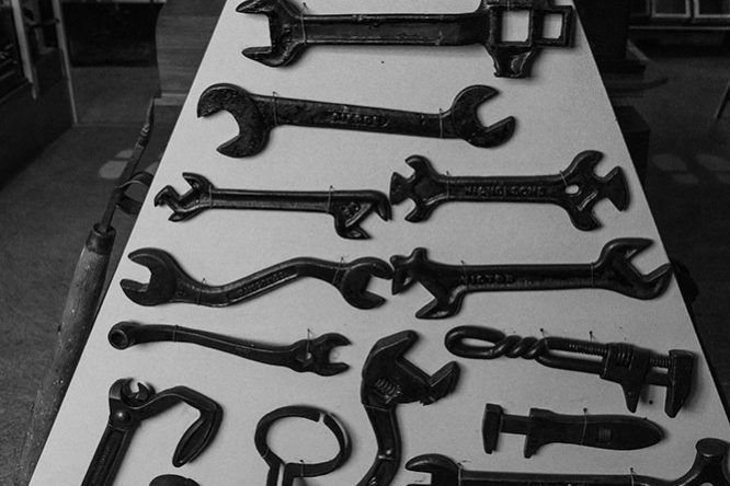 Collection of Metal Tools